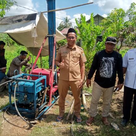 Pembangunan Sumur Bor di Desa Takuti RT 001, Solusi untuk Mengatasi Krisis Air pada Musim Kemarau